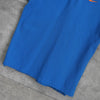 蓝色 Nike 徽标刺绣短袖 Polo 衫