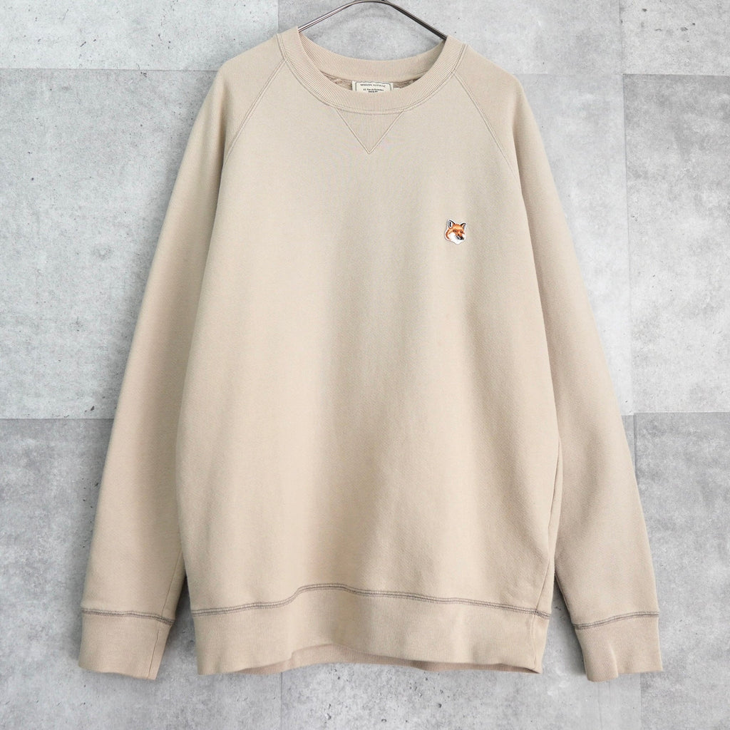 Maison Kitsune 狐狸头运动衫 米色