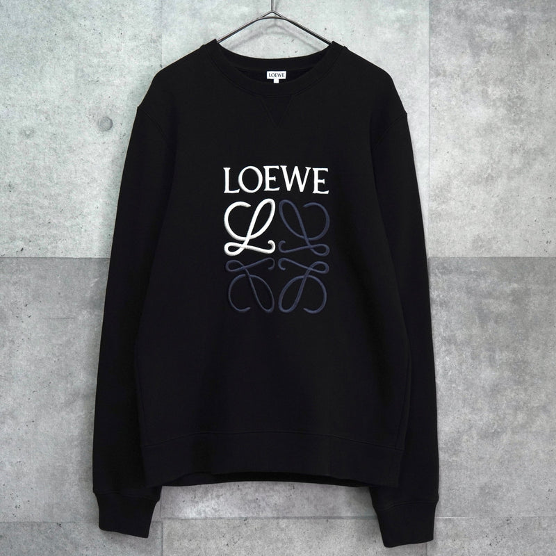 ロエベ アナグラム スウェット ブラック - NEWSED