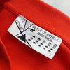 Maison Kitsune 红色三色狐狸短袖 Polo 衫