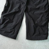 アレキサンダー ワン ロゴ シャーリング ナイロンパンツ トラックパンツ ブラック - NEWSED