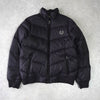 フレッドペリー ロゴ ダウンジャケット ブラック