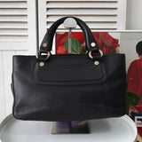 セリーヌ ブギーバッグ ハンドバッグ レザー ブラック - NEWSED