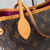 Louis Vuitton Monogram Neverfull 手提包 棕色 带袋