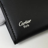 カルティエ パシャ レザー カードケース ブラック - NEWSED