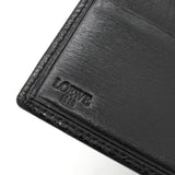 ロエベ アナグラム レザー 二つ折り財布 ブラック - NEWSED