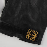 ロエベ アナグラム ラムレザー 手袋 グローブ ブラック - NEWSED