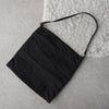 Fendi Zucca Nylon Leather One Shoulder Bag Handbag Black