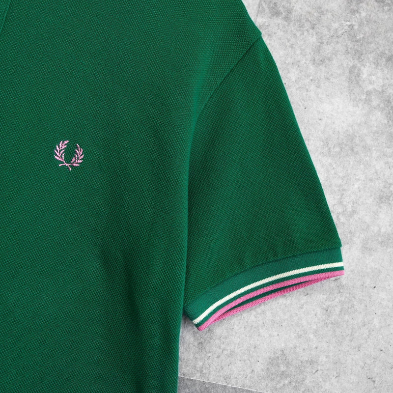 フレッドペリー 半袖ポロシャツ グリーン フレッドペリー 半袖ポロシャツ XL グリーン FRED PERRY - メルカリ