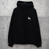 ステューシー ロゴ フーディー パーカー ブラック メンズ - NEWSED