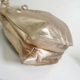 ロエベ アナグラム ナッパレザー ハンドバッグ ゴールド レディース - NEWSED