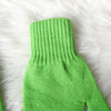 アミパリ アミ パリス ハートロゴ ウール 手袋 グローブ グリーン メンズ