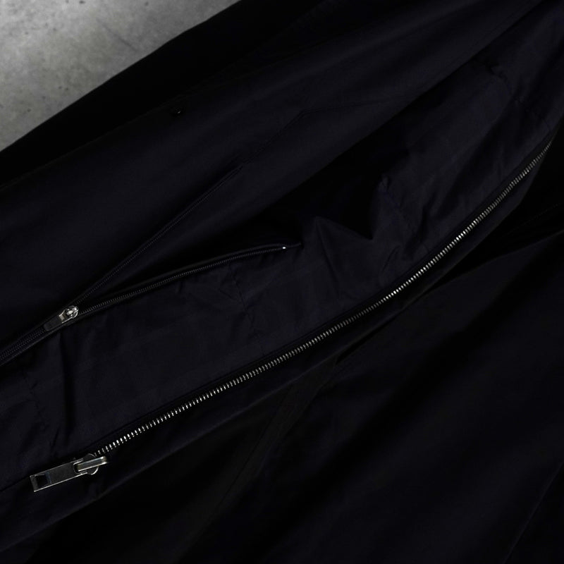 バーバリー ライナー リバーシブル 中綿ジャケット ミドルコート メンズ ブラック - NEWSED