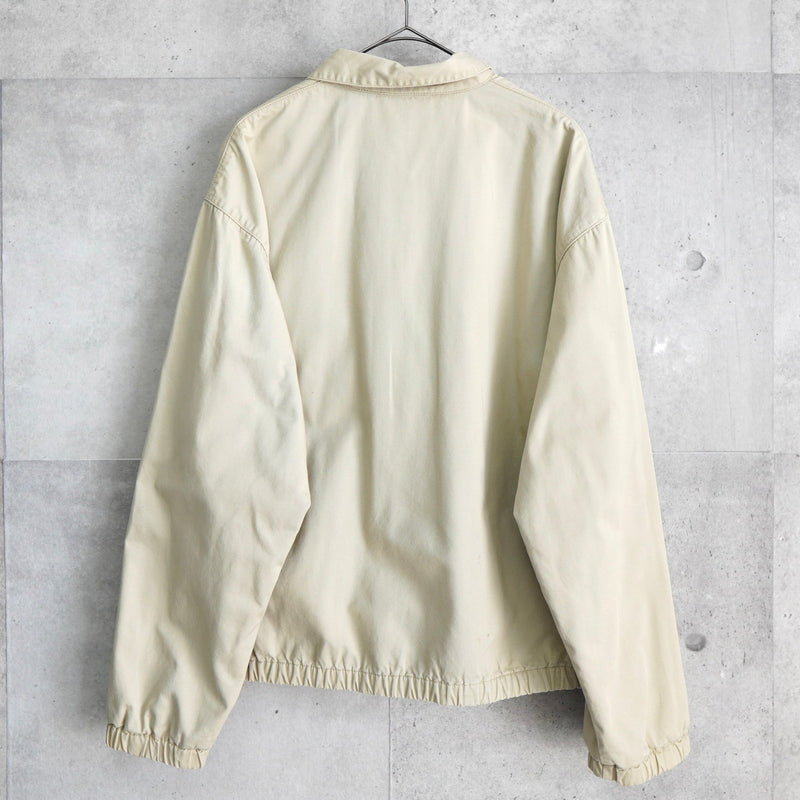 ポロ バイ ラルフローレン ドリズラージャケット ロゴ刺繍 ベージュ