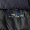 ポロ ラルフローレン ダウンベスト ロゴ刺繍 フード付き ネイビー