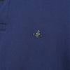 Vivienne Westwood 蓝色 Orb 刺绣短袖 Polo 衫