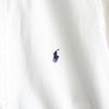 Polo Ralph Lauren Logo Embroidered Long Sleeve Shirt Oxford Shirt White