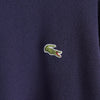 Lacoste 复古针织衬裙配徽标贴片 海军蓝