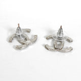 シャネル ココマーク カラーストーン バイカラー ピアス シルバー レディース - NEWSED