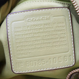 コーチ シグネチャー キャンバス ショルダーバッグ ベージュ / グリーン - NEWSED