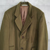 Givenchy Vintage Chesterfield Coat Wool Coat Long Coat Khaki