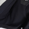 Lacoste 徽标拉链连帽衫派克大衣黑色