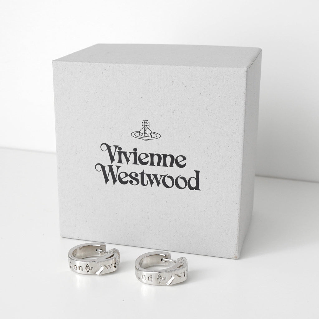 Vivienne Westwood シルバー フープピアス MAN BOBBY シングルフープ