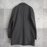 マヌエル リッツ シングル チェスターコート グレー - NEWSED