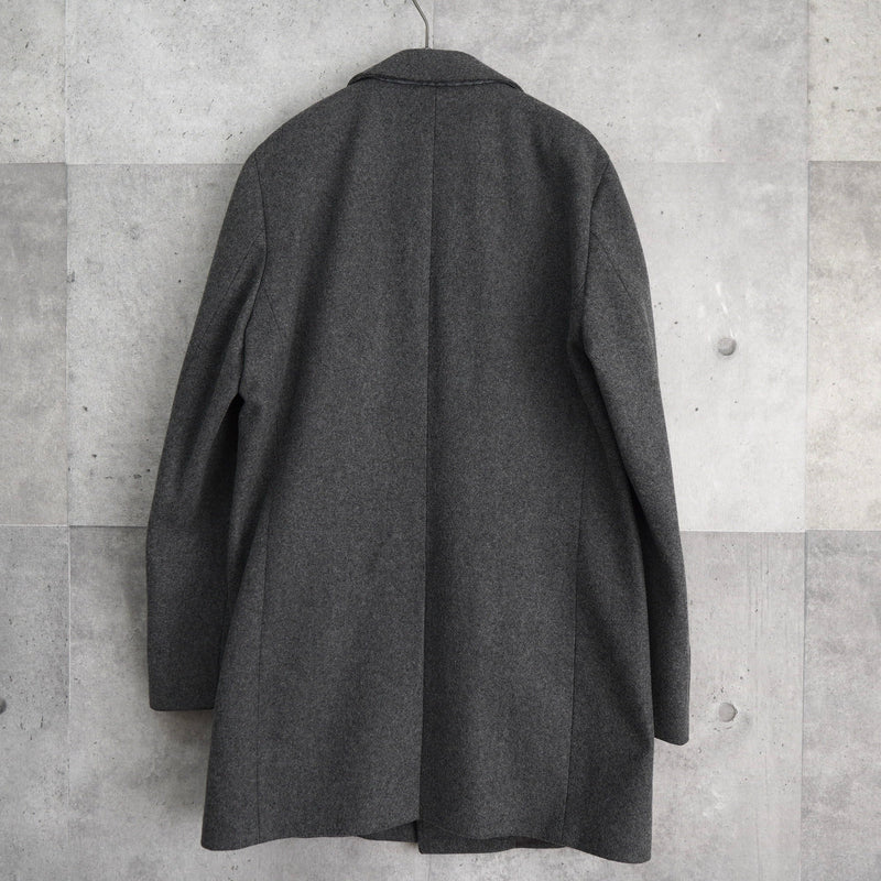 マヌエル リッツ シングル チェスターコート グレー - NEWSED