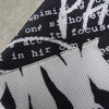 Maison Margiela MM6 网眼全印花日式包，小号，黑色