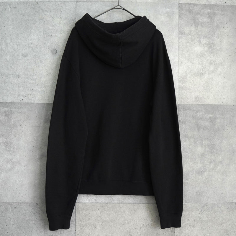 サンローラン パリ スター ロゴ パーカー ブラック - NEWSED