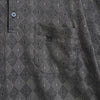 Givenchy 复古短袖 Polo 衫（灰褐色/黑色）