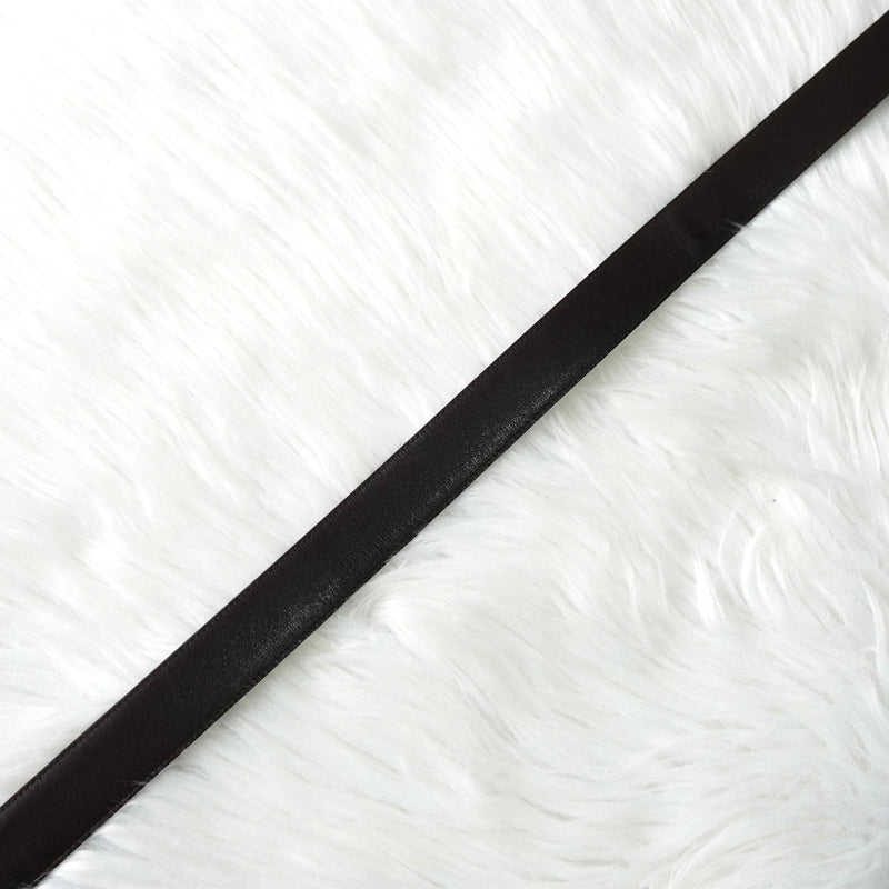 セリーヌ ヴィンテージ 輪馬車 サルキー レザー ベルト ブラック - NEWSED