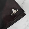Vivienne Westwood Orb 皮革双折钱包 黑色