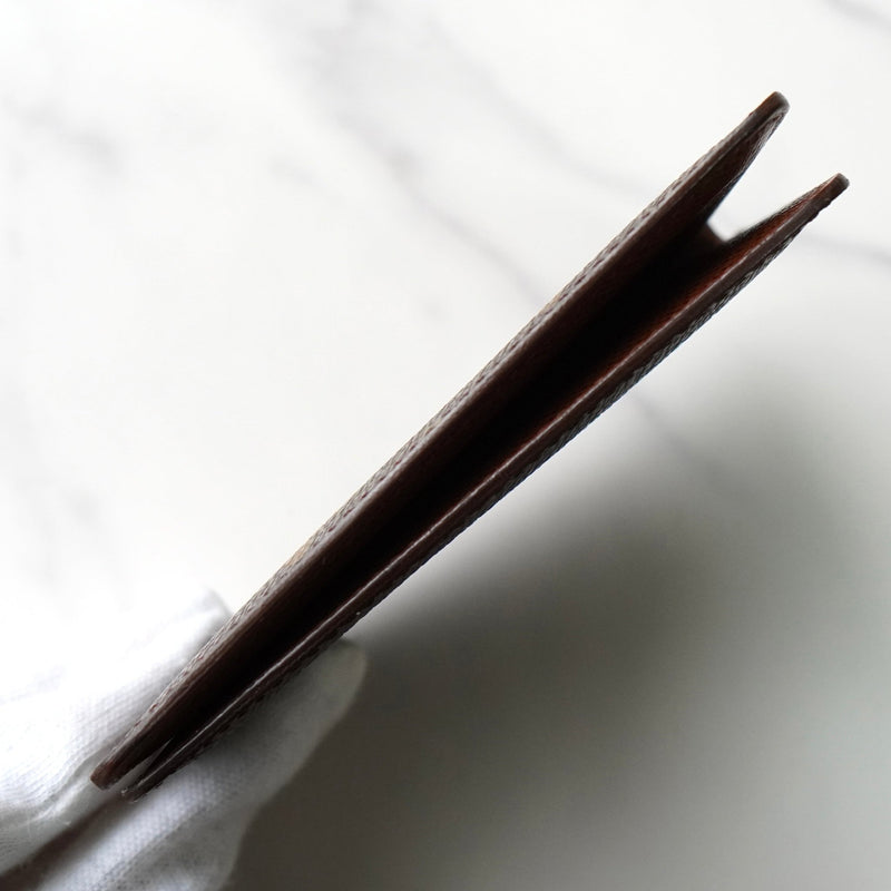 ルイヴィトン モノグラム ポルトカルトヴィジット カードケース ブラウン - NEWSED