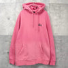 Stüssy 粉色徽标连帽衫