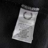 フレッドペリー ヴィンテージ バックビジューロゴ トラックジャケット ブラック - NEWSED