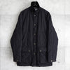 Polo by Ralph Lauren Corduroy Collar Quilted Jacket in Black