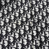 クリスチャン ディオール トロッター シルク スカーフ ブラック - NEWSED