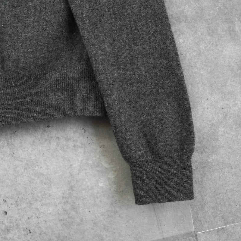 プレイ コムデギャルソン ハートロゴ カーディガン グレー レディース - NEWSED