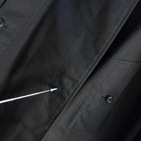 バーバリー ヴィンテージ ミドル丈 ステンカラーコート 裏地ノバチェック ネイビー - NEWSED