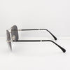 Chanel mirrored sunglasses in silver