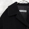 Jil Sander Angora Long Coat Wool Coat Black