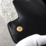 セリーヌ ヴィンテージ トリオンフ カーフ レザー ハンドバッグ 自立型 ブラック - NEWSED