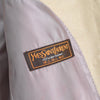 Yves Saint Laurent Vintage Wool Balmacaan Coat Long Coat Beige
