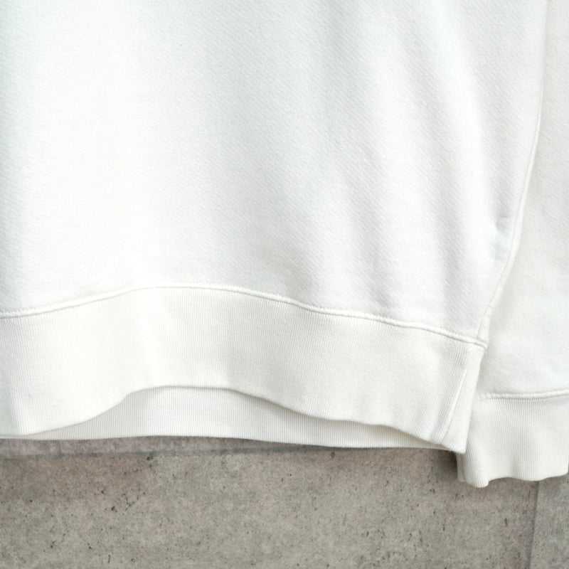 メゾンキツネ フォックスヘッド スウェット ホワイト - NEWSED