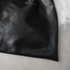 エムエムシックス メゾン マルジェラ レザー ジャパニーズバッグ トートバッグ ブラック