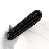 プラダ ポコノ テスート ナイロン 三角プレート 長財布 二つ折り財布 ブラック ギャランティーカード - NEWSED