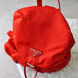 プラダ ポコノ テスート ナイロン バックパック リュックサック レッド 赤 - NEWSED