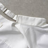 Maison Margiela 女款白色镂空长袖衬衫